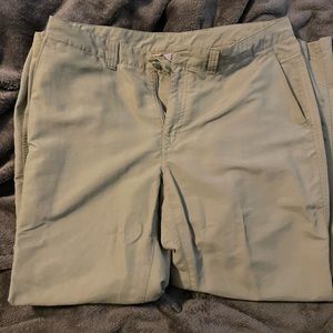 REI khaki hiking pants 34x30